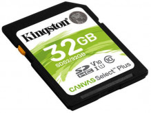 Paměťová karta Kingston SDHC Canvas Select Plus 32 GB U1 V10 CL10 100 MB/s  