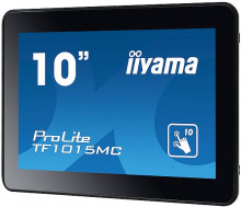 Dotykový monitor IIYAMA ProLite TF1015MC-B2, 10" kioskový  VA LED, PCAP, 25ms, 450cd/m2, USB, VGA/HD 
