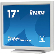 Dotykový monitor IIYAMA ProLite T1731SR-W5, 17" LED, 5wire, 5ms, 200cd/m2, USB, VGA/HDMI/DP, matný,  