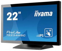 Dotykový monitor IIYAMA ProLite TF2234MC-B7AGB, 21,5" IPS LED, PCAP, 8ms, 305cd/m2, USB, VGA/HDMI/DP 