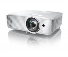 Projektor Optoma H117ST DLP, FULL 3D, WXGA, 3 800 ANSI, HDMI, VGA, RS232, 10W repro  