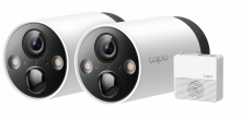 Kamerový set TP-Link Tapo C400S2 2MPx, venkovní, IP, WiFi, přísvit, baterie 
