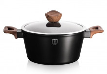 Hrnec Berlingerhaus s mramorovým povrchem 24 cm Ebony Line Rosewood 
