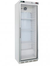DR 400 G - Skříň chladicí 350 l, prosklené dveře, bílá 