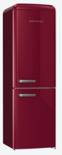 Gorenje ONRK619DR Řada Retro Volně stojící kombinovaná chladnička s mrazničkou, 194 x 60 x 66.1 cm,  