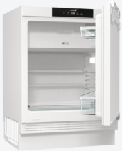Gorenje RBIU609EA1 Řada G600 Podstavná integrovaná chladnička, 81.8 x 59.5 x 54.5 cm, Masivní nožový 