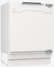 Gorenje RIU609EA1 Řada G600 Podstavná integrovaná chladnička, 81.8 x 59.5 x 54.5 cm, Masivní nožový  