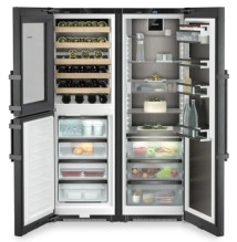 LIEBHERR XRCbs 5295 Peak BioFresh NoFrost Side-by-side kombinace s přihrádkou na temperování vína 