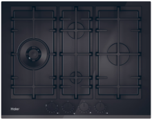 HAIER HAVG5D4TB Varná deska Gas On Glass Series 6 