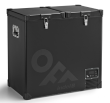 INDEL B TB118 DD STEEL BLACK OFF kompresorová autochladnička, 107L, 12/24V 