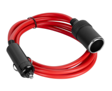 2m prodlužovací kabel 12/24V 120W 15A do autozásuvky 
