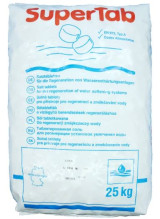 Tabletová sůl regenerační pro úpravny vody Supertab 25 Kg 