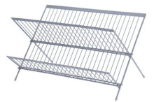 EXCELLENT HOUSEWARE Odkapávač na nádobí skládací šedá 