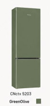 LIEBHERR CNcgo 5203 Green Olive Plus NoFrost Kombinovaná chladnička s mrazničkou s EasyFresh a 