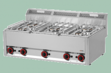 REDFOX SP-90/5 GL  Sporák plyn 3x3,6kW a 2x3 kW