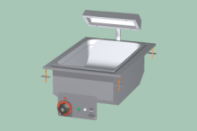 RM GASTRO - BSD-64EM Udržovač hranolek elektrický 