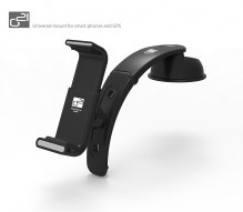 Držák G21 Smart phones holder univerzální, pro mobilní telefony do 6", černý  