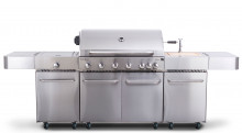 Plynový gril G21 Nevada BBQ kuchyně Premium Line, 7 hořáků + zdarma redukční ventil  