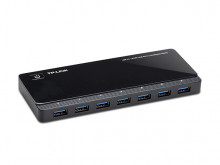 USB hub TP-Link UH720 7-port USB 3.0, 2 porty pro dobíjení (2.4A max)  