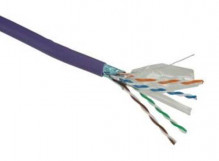 Kabel Solarix FTP Cat6 drát 500m LS...
