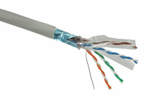 Kabel Solarix FTP Cat6 drát 500m PVC  