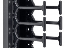 Vyvazovací panel Triton 42U, hřeben, dvouřadý, vertikální  