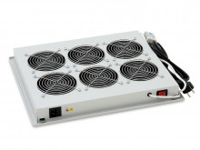 Ventilační jednotka Triton spodní (horní) 220V/90W 6x ventilátor,šedá  