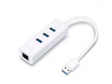 Adaptér TP-Link UE330 USB 3.0 na Gigabit Ethernet  + USB Hub  