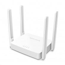 WiFi router TP-Link MERCUSYS AC10 AC1200 dual AP/router, 2x LAN, 1x WAN/ 300Mbps 2,4/ 867Mbps 5GHz  