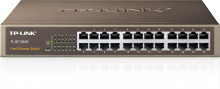 Switch TP-Link TL-SF1024D switch 24 x 10/100 Mbs, 13" rack, kov  