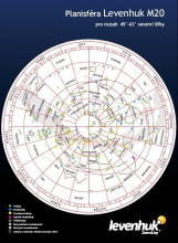 Příslušenství Levenhuk M20 Velká mapa hvězdné oblohy  