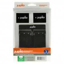 Set Jupio 2x NP-W126 + Dual charger...