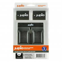Set Jupio 2x baterie NP-FW50 + duál...