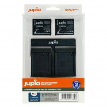 Set Jupio 2x DMW-BLG10 + USB duální nabíječka  