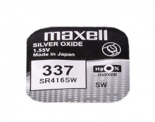 Baterie Avacom knoflíková Maxell 337 Silver Oxid - nenabíjecí  