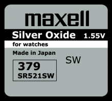 Baterie Avacom konflíková 379 Maxell Silver Oxid - nenabíjecí  