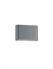 Svítidlo Nova Luce SOHO WALL GREY 2 nástěnné, IP 54, 2x5 W  