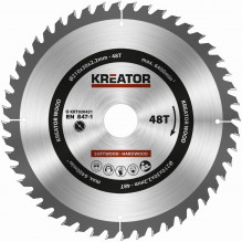 Pilový kotouč Kreator KRT020421 na dřevo 210mm, 48T  