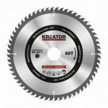 Pilový kotouč Kreator KRT020422 na dřevo 210mm, 60T  