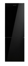VESTFROST VR-FB373-2H0B Kombinovaná chladnička s mrazničkou dole, 230/101 l, E, NF, Černé sklo 
