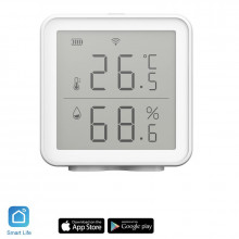 iQtech SmartLife TH01 Wi-Fi Senzor teploty a vlhkosti s displejem  
