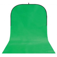 StudioKing BBT-10 Přenosné pozadí 150x400 cm - zelená  