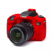Easy Cover Pouzdro Reflex Silic Canon 760D Red  