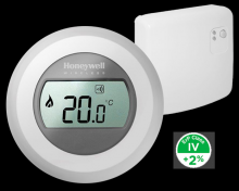 Honeywell Evohome Y87RF2024, Termostat Round + Reléový modul BDR91, +2% ErP 4  