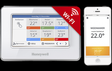 Honeywell EvoTouch-WiFi ATC928G3026, řídící jednotka bez napájení, bílá, CZ lokalizace  