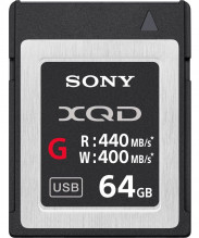 Sony XQD 64GB G serie (5x stronger)  