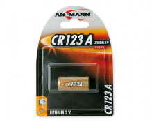 Ansmann CR123A lithiová baterie 3 V/1400 mAh, 1 ks  