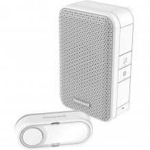 Honeywell DC311E bezdrátový zvonek Series 3, 4 melodie, přenosná základna bílá  