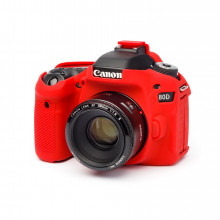 Easy Cover Pouzdro Reflex Silic Canon 80D Red  
