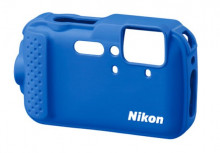 Nikon CF-CP001 silikonový návlek pro Coolpix AW120, modrá  